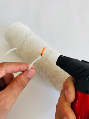 Witte keramische ketel-warmteverzegelingstouwen met spuitzijde tapijtfabriekstechniek