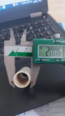 17 mm hoge temperatuur elektrische isolatie Muscovite Mica buis voor industriële elementen