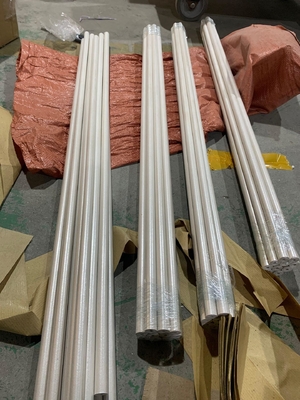 17 mm hoge temperatuur elektrische isolatie Muscovite Mica buis voor industriële elementen
