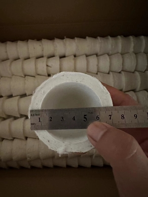 Op maat gemaakte afmetingen Gesmolten zegel voor glad aluminium vuurvaste keramische vezels Tap out Cone