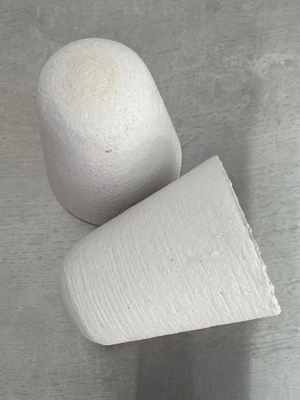 Op maat gemaakte afmetingen Gesmolten zegel voor glad aluminium vuurvaste keramische vezels Tap out Cone