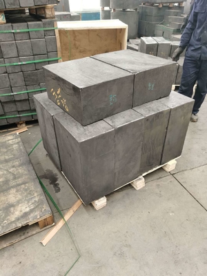 Industriële 0,8 mm grafietblok/staaf met 1,65 bulk density en flake kristal morfologie