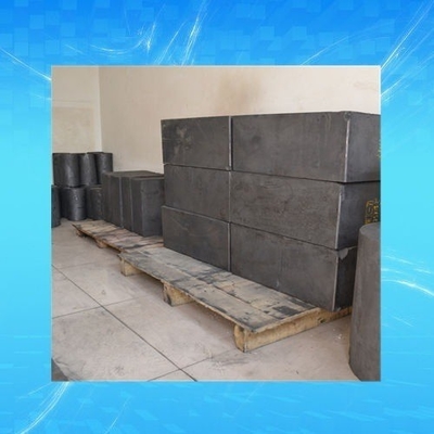 Op maat gemaakte Messing Casting 100% Carbon Graphite Block met Dichtheid 1.78 1.85 1.91g Materiaal