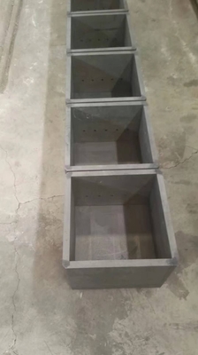 7-10 Ohm weerstand binnen coating Grafietvorm voor Messing Gieten 1.85g/cm3 Perfect