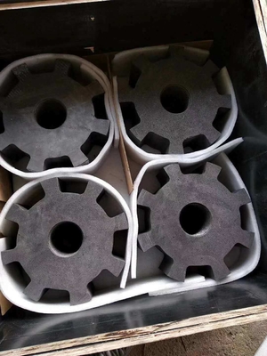 8% Porositeit Grafiet Rotor Degassing voor verbeterde en aangepaste aluminium gieten