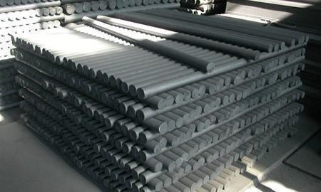 Aanpasbare grafietstaaf voor continu gieten Messing 1,82 g Bulk Density Aanpassing
