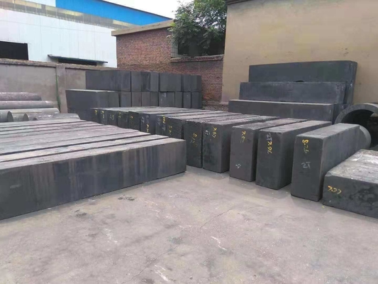 Industriële grafietvorming 1,75 g/cm3 Grafietblok 740*400*2300 mm