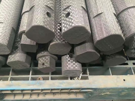 Flakgrafiet 2D 2.5D koolstofkoolstofcomposite voor vacuümovens gevormd door vormvorming