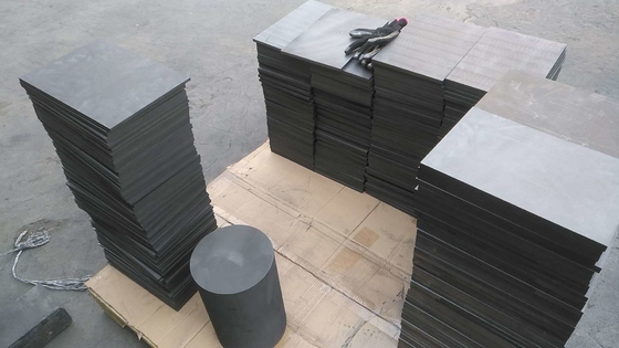 8-13 mm Dikte Grafietplaat Industriële kwaliteit 100% koolstof 1,91 g Dichtheid