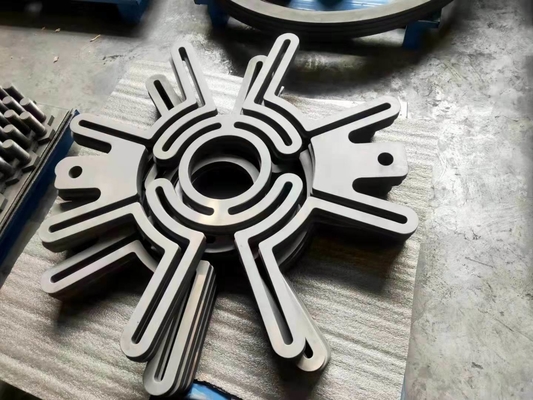 Verschillende afmetingen aangepaste grafietvorm voor DC-1.91 Flak Grafiet Crystal Morfologie