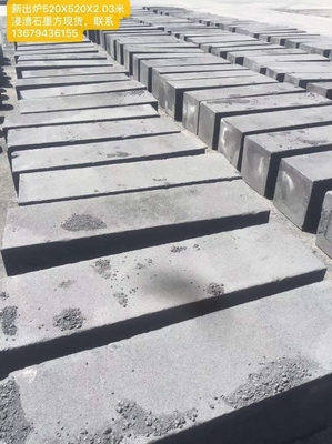 Grafietstaaf 1,72 mm Grootte 500*500*2000 mm Vierkante blokken met aanpassingsmogelijkheid