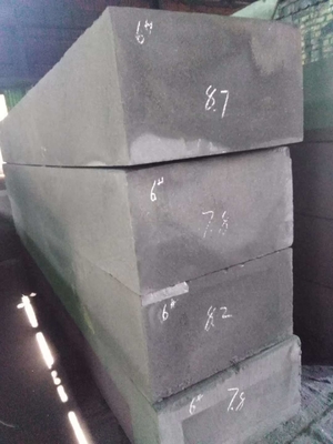 Extrudeerde grafietstaafvormingswijze 1300-2500 mm Lengte Bulk Density 1,6 Dia 20-75 mm