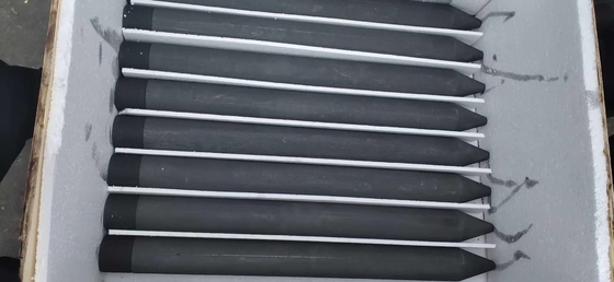 Inwendige coating op maat gemaakt grafiet stopper hoofd voor industriële toepassingen
