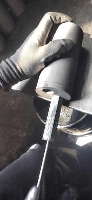 Ronde vierkant versnelling Hexagon Riser Grafietvorm voor continu gieten Messing op maat