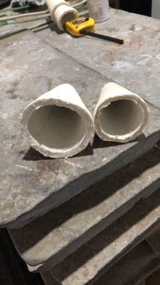 Op maat gemaakte asbestknoop voor continu gieten van messing volgens uw tekening