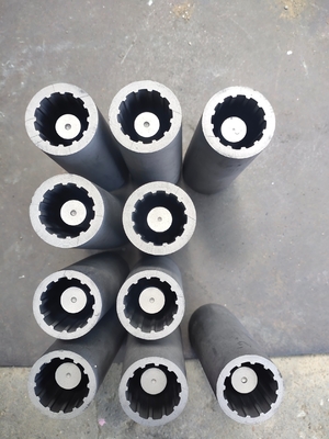 Grafietvorm voor continu gieten Messing Drie gaten Ronde Hexagonale Vierkant Gear DC-1.85