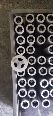 Grafietvorm voor continu gieten Messing Drie gaten Ronde Hexagonale Vierkant Gear DC-1.85