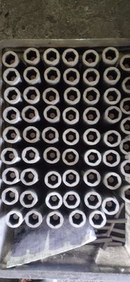 7-10 Ohm Binnenkleuring Grafiet voor Ronde Vierkante Hexagonale Versnellingsstuk Gegooid Messing/Kopper