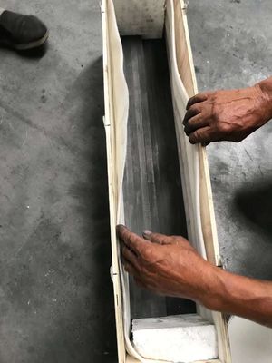 Isostatische grafietplaat DC-1.91 voor vacuümovens 740*14*14mm