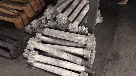 1.72g Bulk Density aangepaste hars geïmpregneerde grafiet rotor GR Flak Grafiet
