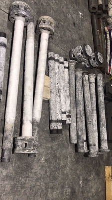 1.72g Bulk Density aangepaste hars geïmpregneerde grafiet rotor GR Flak Grafiet