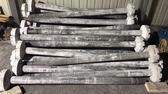 Crystal Morphology GR Carbon Graphite Rotors voor anti-oxidatie in aluminium