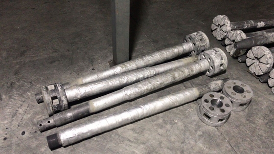Crystal Morphology GR Carbon Graphite Rotors voor anti-oxidatie in aluminium