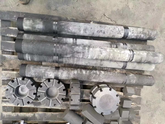 Extrudeerde grafietvormende industriële hars geïmpregneerde grafietrotor op maat