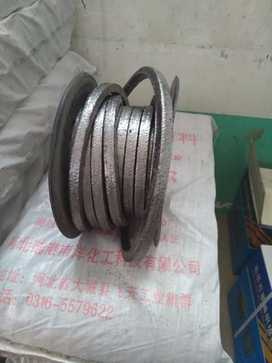 Afdichting PTFE Aramid Grafiet Klier Verpakking voor pomp Groottes 3 * 3mm tot 60 * 60mm PG-60