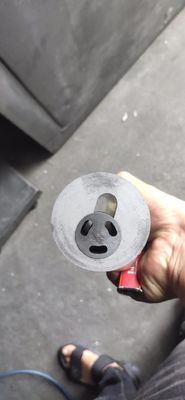 Grafietvorm met een hoge dichtheid in het binnenste voor het gieten van messing/koper/bronzen vlokgrafiet