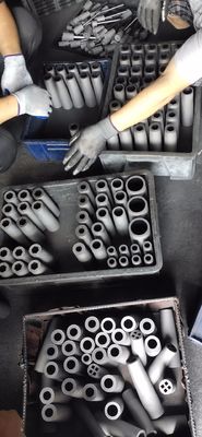 Grafietvorm met een hoge dichtheid in het binnenste voor het gieten van messing/koper/bronzen vlokgrafiet