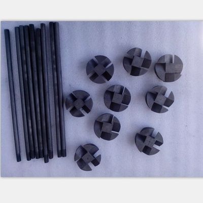 Industriële kwaliteit en 1,72 g bulk density hars geïmpregneerde grafiet rotor op maat