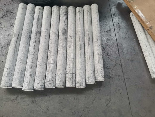 100% koolstofgrafiet rotor en as voor aangepaste duurzaamheid aluminium smelting