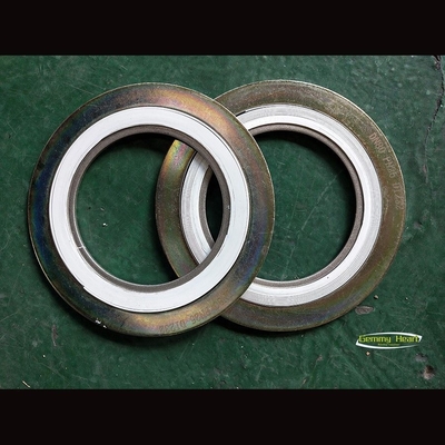 Temperatuurprestaties O-ring grafiet spiraal wondenpak met binnen- en buitenring