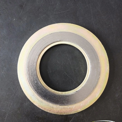 Temperatuurprestaties O-ring grafiet spiraal wondenpak met binnen- en buitenring
