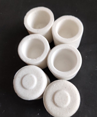 1.7g Bulk Density Carbon Sulphur Ceramic Crucible voor C- en S-analyse van onmiddellijke materialen