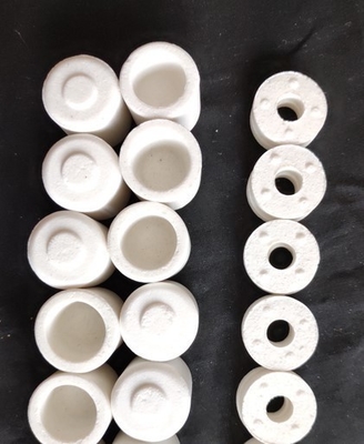 1.7g Bulk Density Carbon Sulphur Ceramic Crucible voor C- en S-analyse van onmiddellijke materialen
