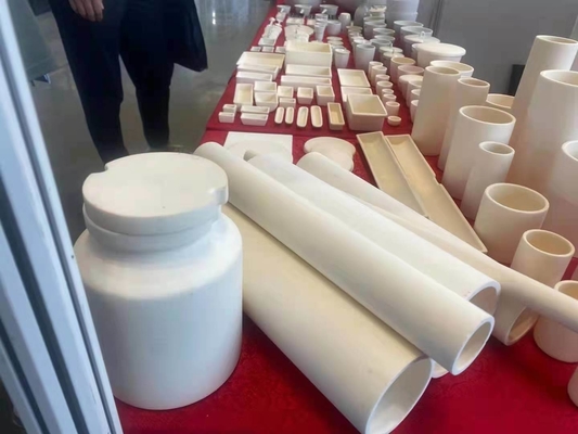 1 kg kristalvlok grafiet mullite cordierite keramische zichtbuis voor warmtewisselaar
