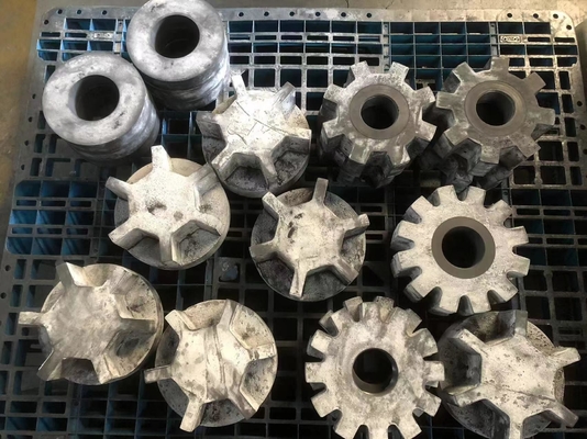 Anti-oxidatie coating grafiet rotor schacht voor aluminium smelt kunstmatig grafiet