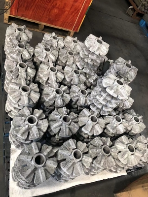 DC-1.85 Dichtheid 1.72 1.85 Carbon Graphite Rotor voor Aluminium Extruded Graphite