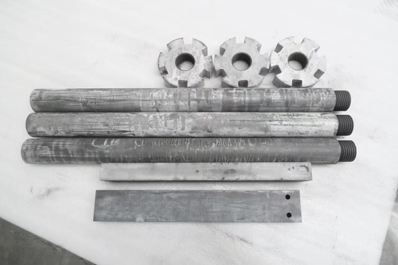 100% Carbon Anti-Oxidation Graphite Rotor voor de productie van aluminium in de automobielindustrie