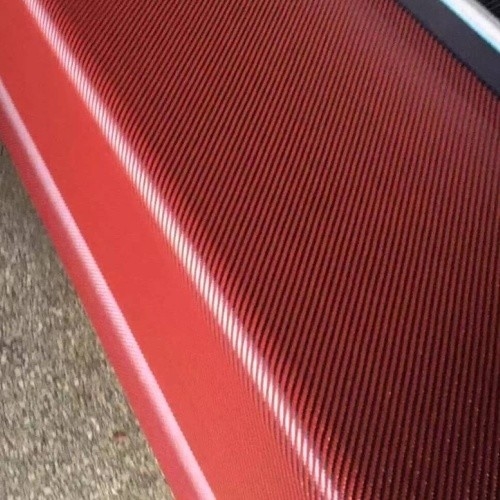 3k 200g Rood Kleur Twill Weaving Carbon Stof 100 meter Lengte voor aanpassing
