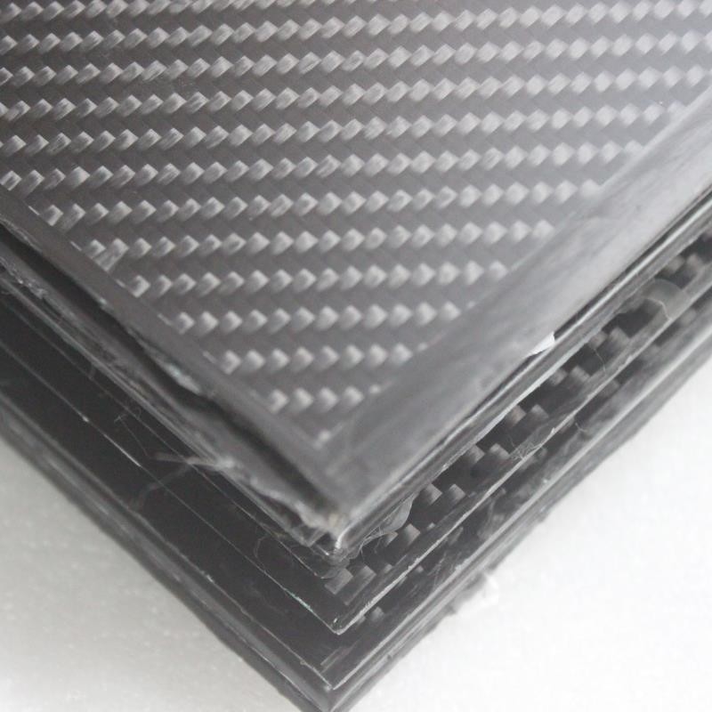 1mm 2mm 3mm tot 10mm Geweven 3k koolstofvezel plaat en aanpassing met USD ondersteuning
