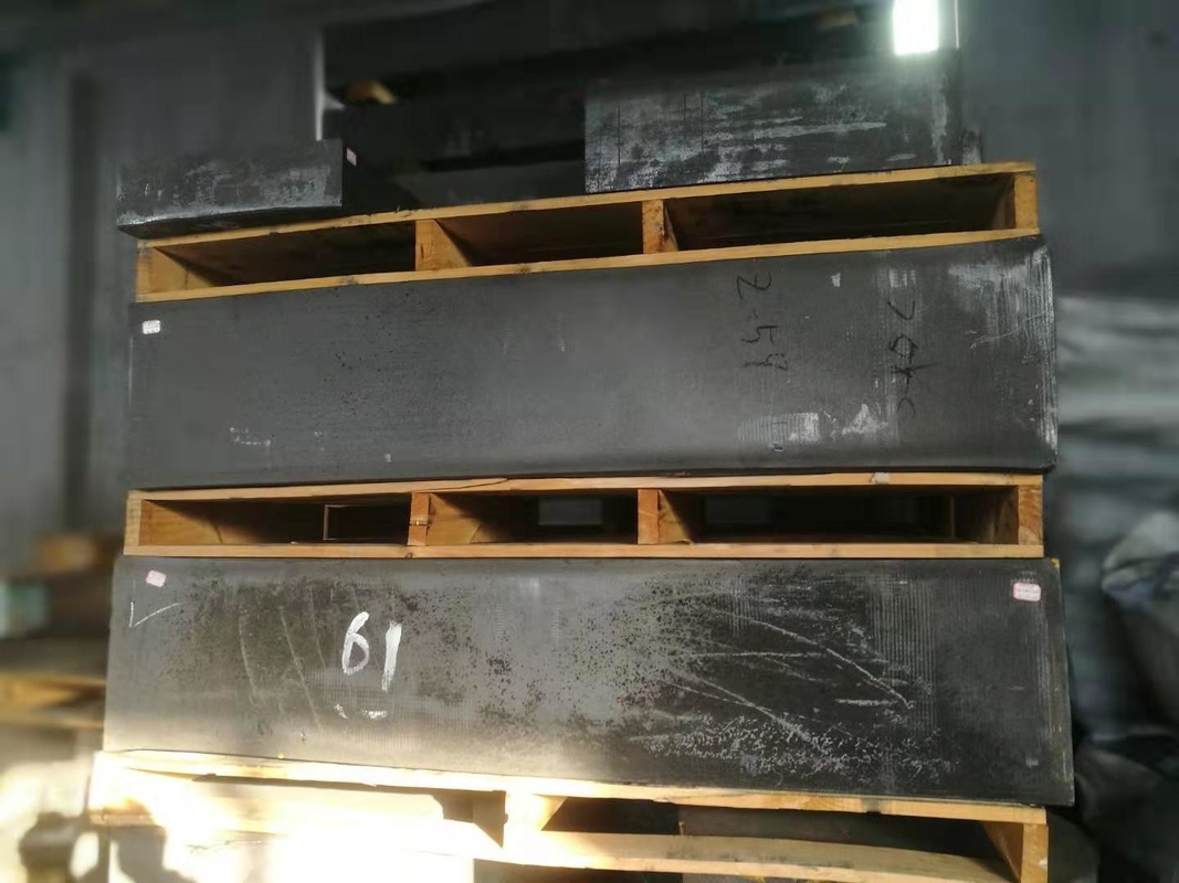 EDM Grafietblok 1,85 1,91 g/cm3 met hoge dichtheid lage as en korrelgrootte 8-10 micron