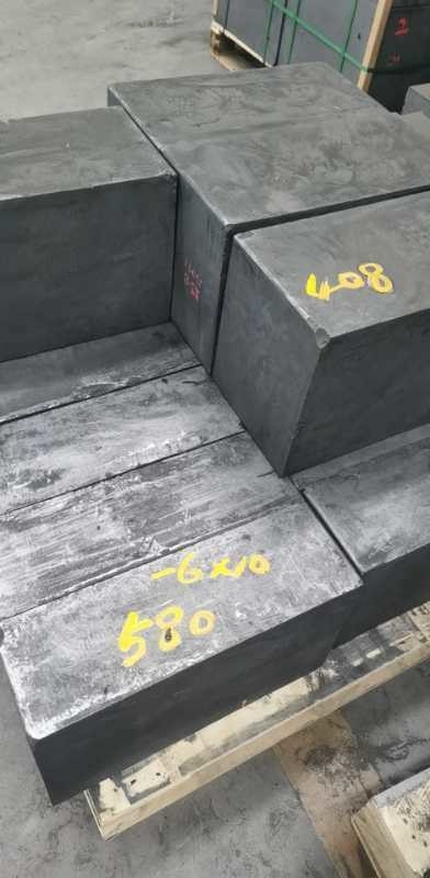 Gevormde grafietdichtheid 1,80 g 1,85 g 1,91 g/cm3 Grafietblok voor EDM Grafietstaaf