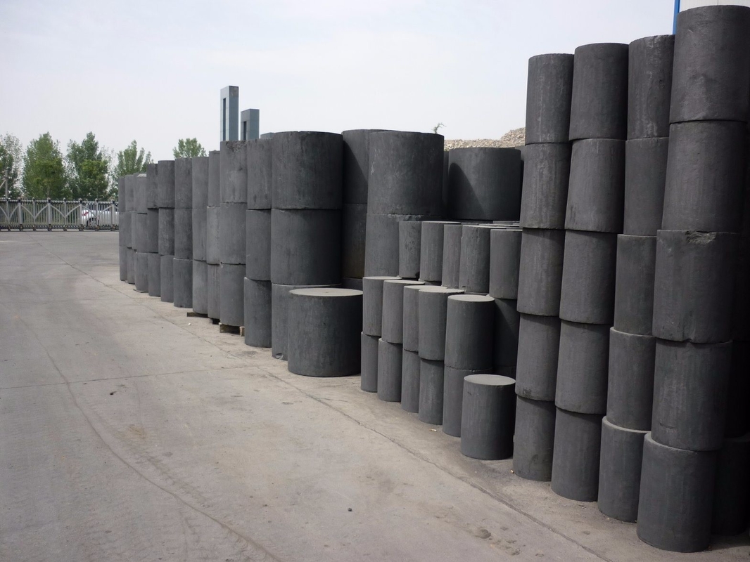 100% koolstofdichtheid 1,60 g/cm3 0,8 mm grafietblok en -staaf voor industriële toepassingen