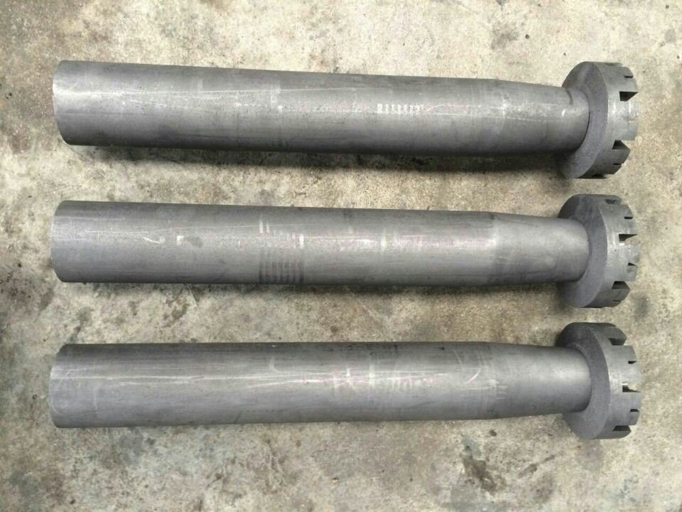 Crystal Morphology GR Carbon Graphite Rotors voor anti-oxidatie in aluminium
