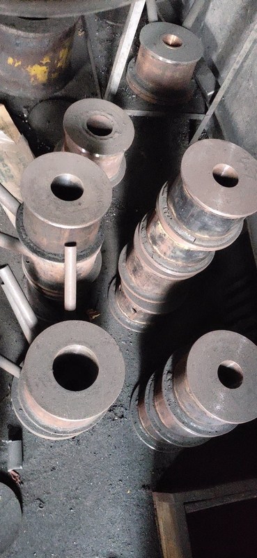 Grafietvorm met een hoge dichtheid in het binnenste voor het gieten van messing/koper/bronzen vlokgrafiet