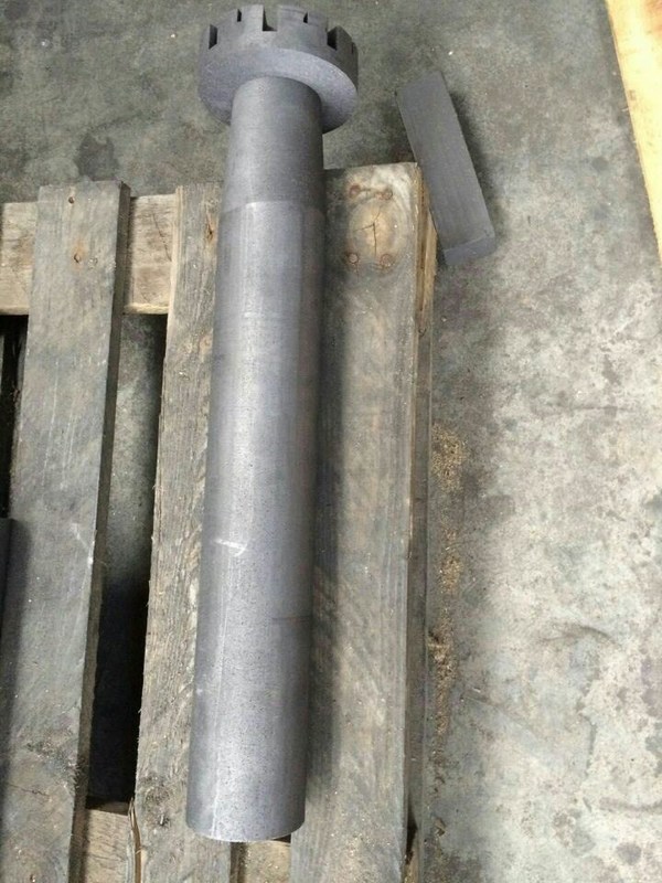 Industriële kwaliteit Ontgassingseenheid Grafietrotorimpeller voor aluminiumgieten