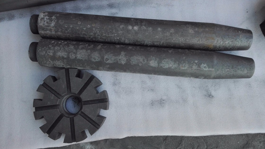 Geëxtrudeerde grafietvormende rotor met een hoge dichtheid voor de aluminiumgietindustrie